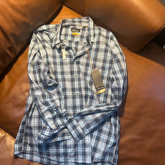 Orvis Active Fit Performance Plaid L (NWT) - Picture 1 of 5